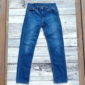 Levi's 511 Slim Straight Leg Blue Denim Jeans